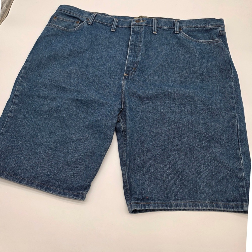 Wrangler Authentics‎ Denim Shorts Mens 48 Blue 100% Cotton #Leisure #Relaxed
